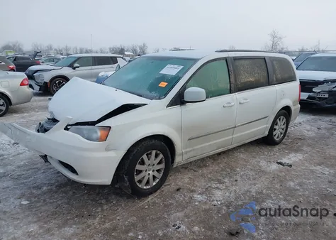 2016 Chrysler Town & Country Touring из США, поврежденный, VIN 2C4RC1BG1GR245985